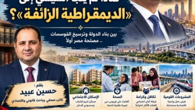 لماذا لم يلجأ السيسي إلى «الديمقراطية الزائفة»؟ . بقلم: حسين عبيد