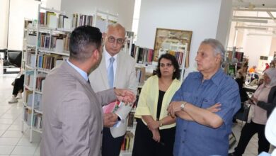 مساعد وزير الثقافة للتحول الرقمي يزور مكتبة مصر العامة الرئيسية