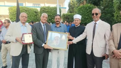قيادات التعليم العام والأزهري ومدرسة «صالح كامل للتكنولوجيا التطبيقية» بنجع حمادي