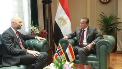 الصحة تبحث مع النرويج تعزيز التعاون في التدريب والرعاية الصحية ونقل التكنولوجيا