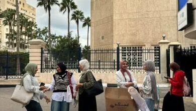 جامعة الإسكندرية تنظم قافلة طبية لمصانع «روبكس» ببرج العرب