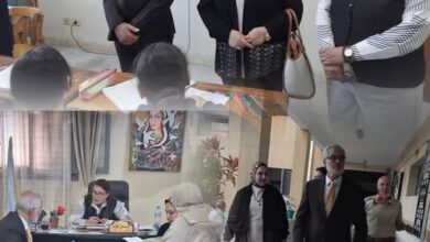 جولات ميدانية مكثفة لمتابعة سير العملية التعليمية