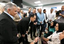 رئيس الوزراء يفتتح المرحلة الأولى من مستشفى السويس الجامعي
