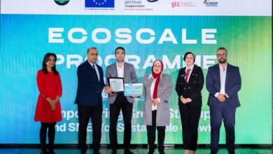 بحضور رئيس جهاز تنظيم إدارة المخلفات وممثل الوكالة الألمانية للتعاون الدولي