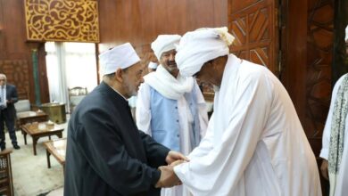 شيخ الأزهر يستقبل وفدًا من شيوخ الطرق الصوفية وقيادات الإدارة الأهلية بالسودان لبحث سبل تعزيز الدعم الأزهري للسودان
