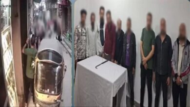خناقة على ركنة عربية.. الأمن يضبط 9 أشخاص تشاجروا بالأسلحة البيضاء في البحيرة