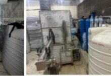 مياه حنفية في زجاجة معدنية.. ضبط مصنع بئر سلم بالشرقية يغش المواطنين