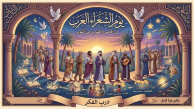 يوم الشعراء العرب.. بقلم عزه كامل